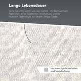 Chaussettes anti-tiques et anti-moustiques – Gris clair chiné / 1 paire