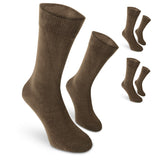 Anti-Tick & Mosquito Repellent Socks – Mocha / 3 Pairs