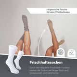 Calcetines antigarrapatas y antimosquitos – Blanco / 3 pares