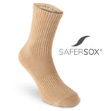 Calcetines deportivos con protección antimosquitos y antigarrapatas – Beige / 1 par