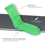 Calcetines deportivos con protección antimosquitos y antigarrapatas – Verde hierba / 3 pares