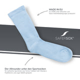 Tick & Mosquito Repellent Sports Socks – Light Blue / 1 Pair