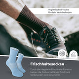 Tick & Mosquito Repellent Sports Socks – Light Blue / 1 Pair