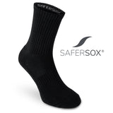 Tick & Mosquito Repellent Sports Socks – Black / 1 Pair
