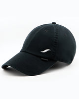 Baseball cap with mosquito protection – black