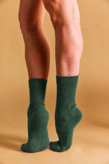 Dance Socks Forest Green / 1 Pair