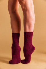 Dance Socks Bordeaux / 1 Pair