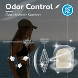 Baseball cap with mosquito protection – black