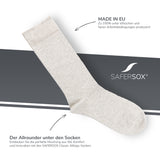 Anti-Tick & Mosquito Repellent Socks – Heather Grey / 1 Pair