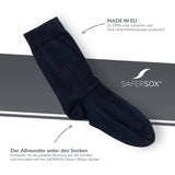 Anti-Tick & Mosquito Repellent Socks – Navy / 1 Pair