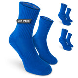 Sports Socks – Lapis Blue / 3 Pairs