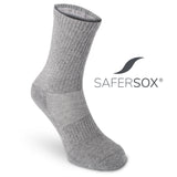 Tick & Mosquito Repellent Sports Socks – Heather Grey / 1 Pair