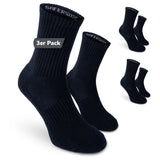 Tick & Mosquito Repellent Sports Socks - Navy / 3 Pairs