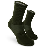 Tick & Mosquito Repellent Sports Socks – Olive Green / 1 Pair