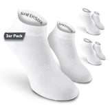 Sneaker Socks – White / 3 Pairs