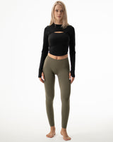 Mosquito protection leggings – olive green