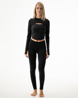 Mosquito protection leggings - black