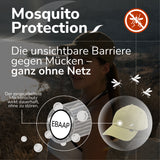 Baseball cap with mosquito protection – olive green