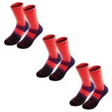 Halblange Merino-Wandersocken / 3 Paar